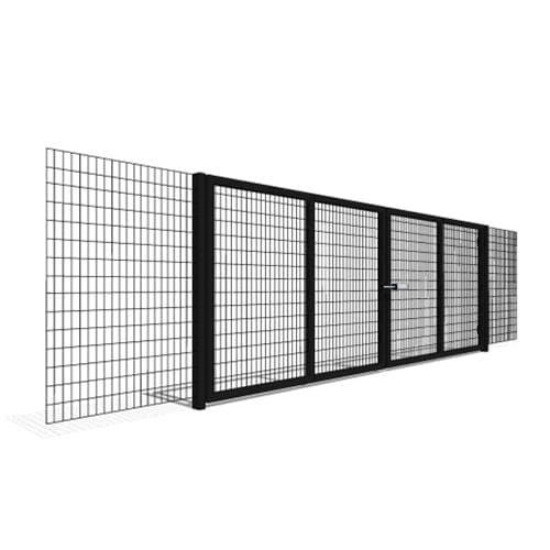 CAD Drawings BIM Models Ametco Manufacturing Corporation Swing Gates